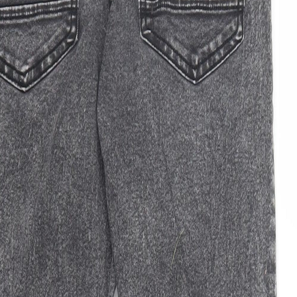 H&M Girls Grey Denim Skinny Jeans Size 12 Years