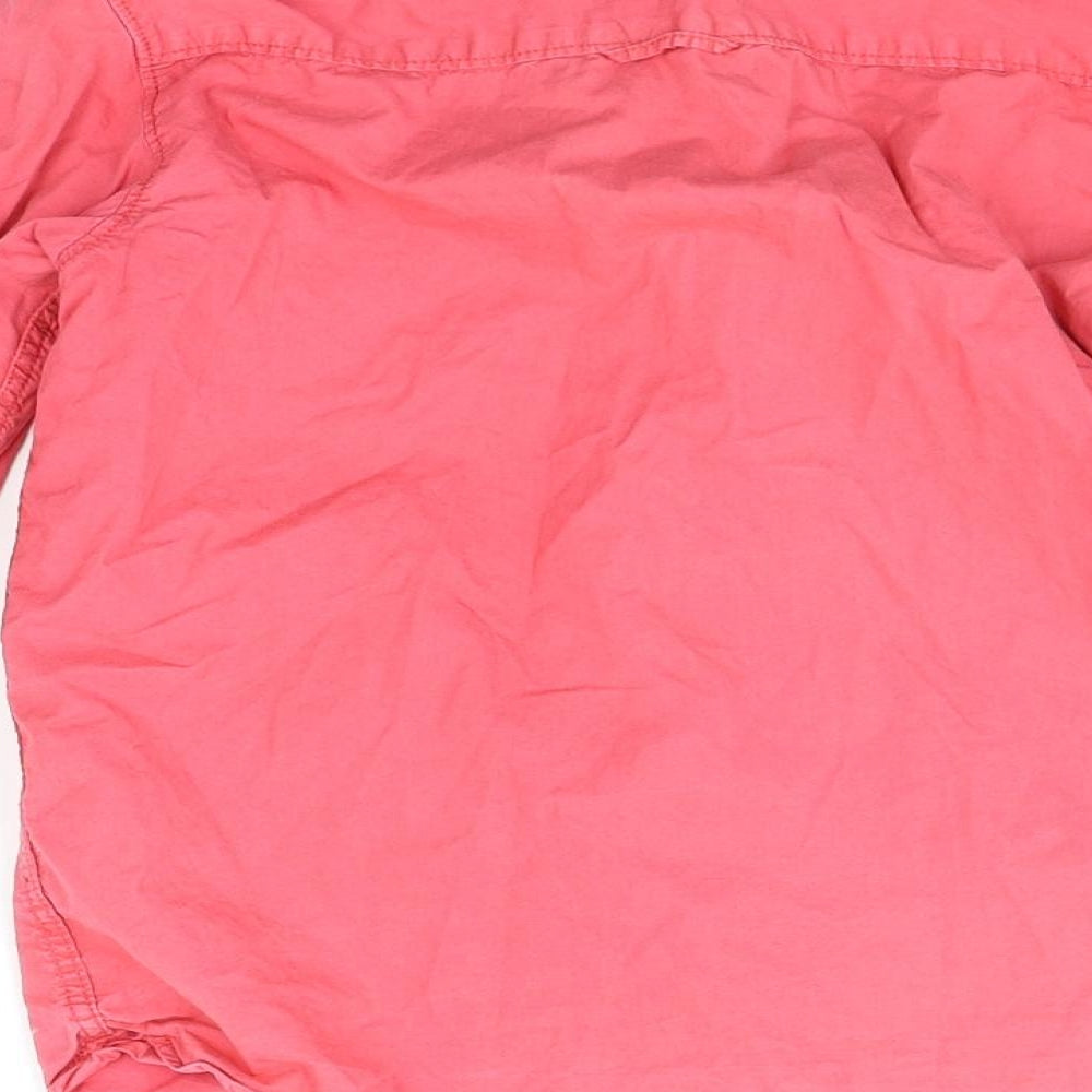 H&M Girls Pink Basic Button-Up Size 11-12 Years