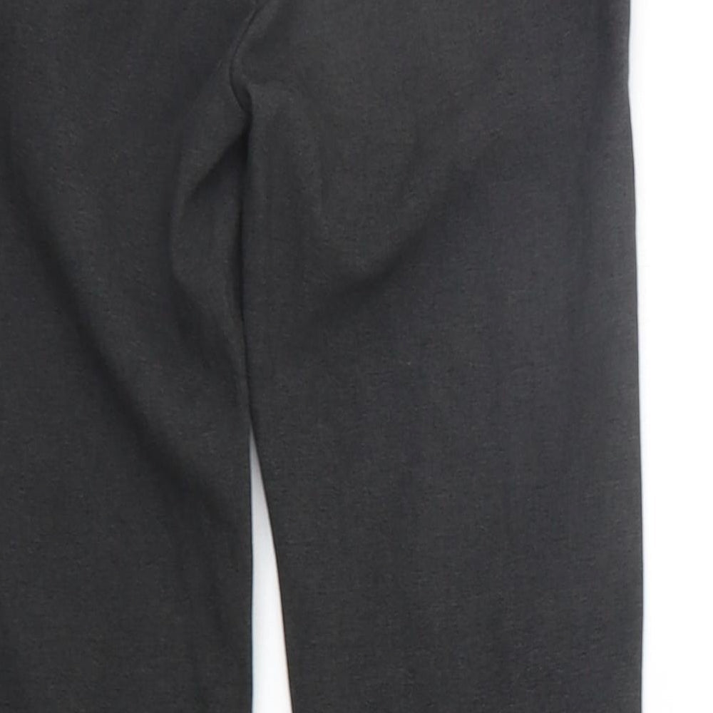 F&F Girls Grey Chino Trousers Size 6-7 Years
