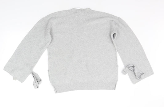 Womens UK Size 12 Marks and Spencer Grey Pullover Jumper
