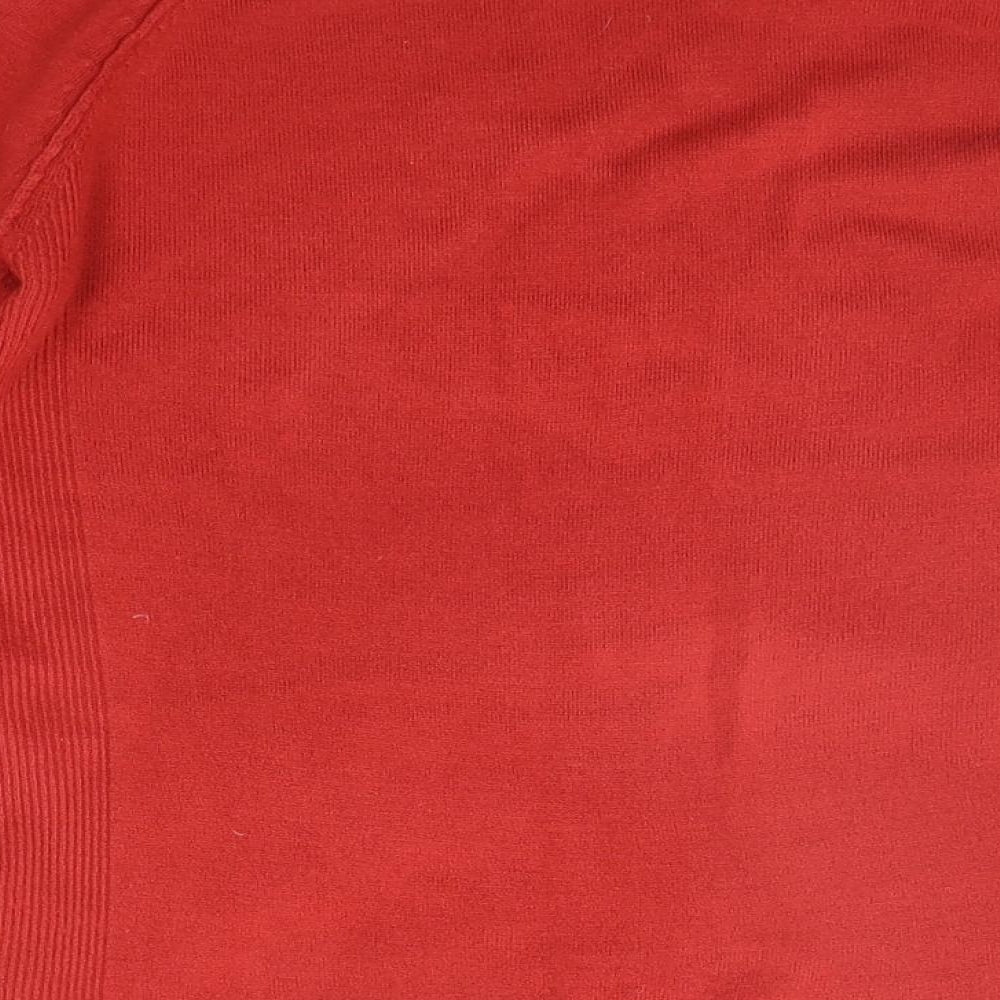 Primark Womens Red Pullover Jumper Size XS