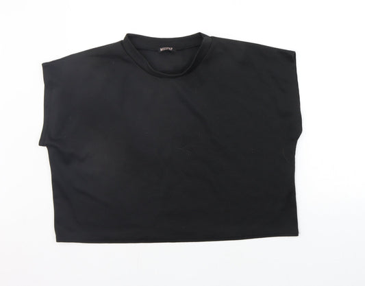Misspap Womens Black Camisole T-Shirt Size M