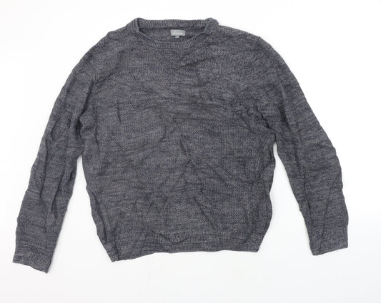 Womens UK Size L Linea Grey Pullover Jumper