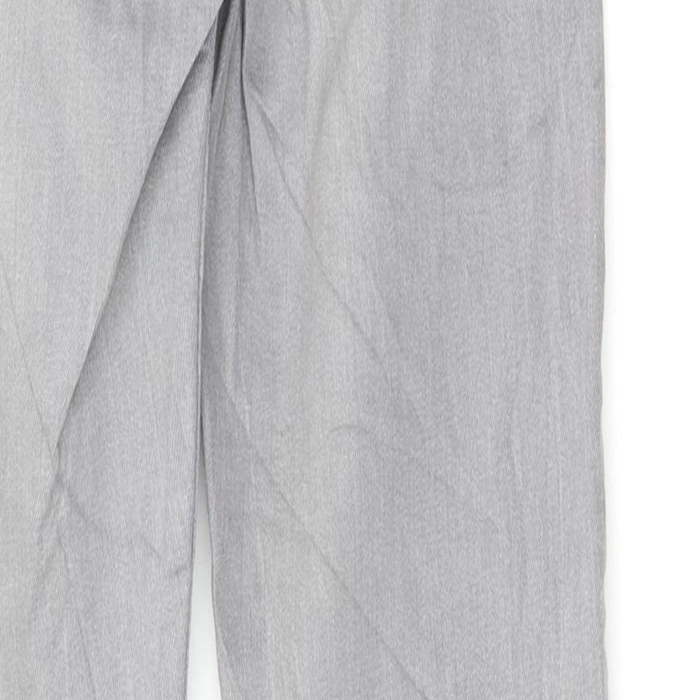 Brand and care label for Denim & Co. women’s grey skinny jeans, size UK 6, 27-inch leg