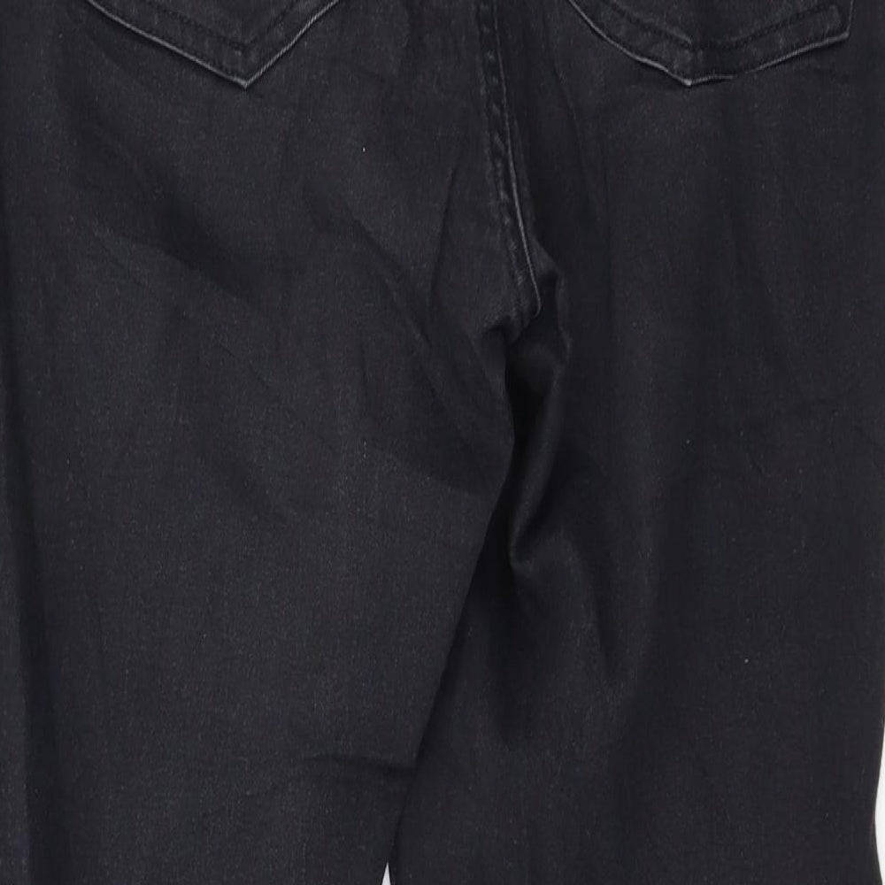 Womens UK Size 12 Preworn Regular Fit Jegging Black Jeans