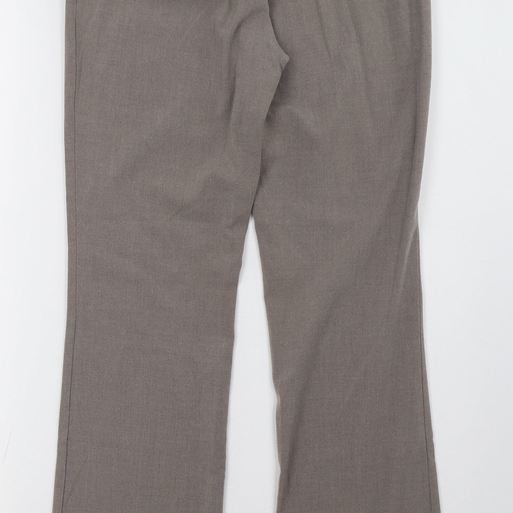 Womens UK Size 10 Marks and Spencer Regular Fit Grey Trousers
