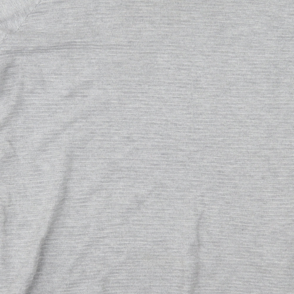 Avenue Womens Grey Basic Blouse Size 14