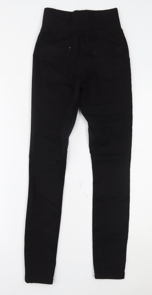 ASOS Womens Black   Jegging Jeans Size 25 L32 in