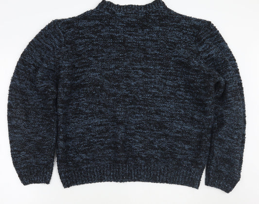 Primark Mens Blue Button-Up Size XL