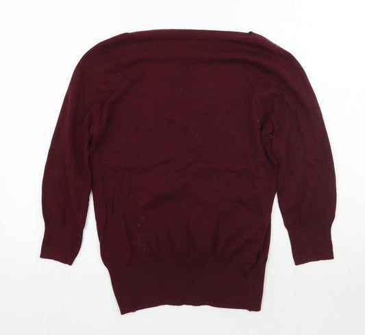 Womens UK Size 10 NEXT Purple Pullover Jumper
