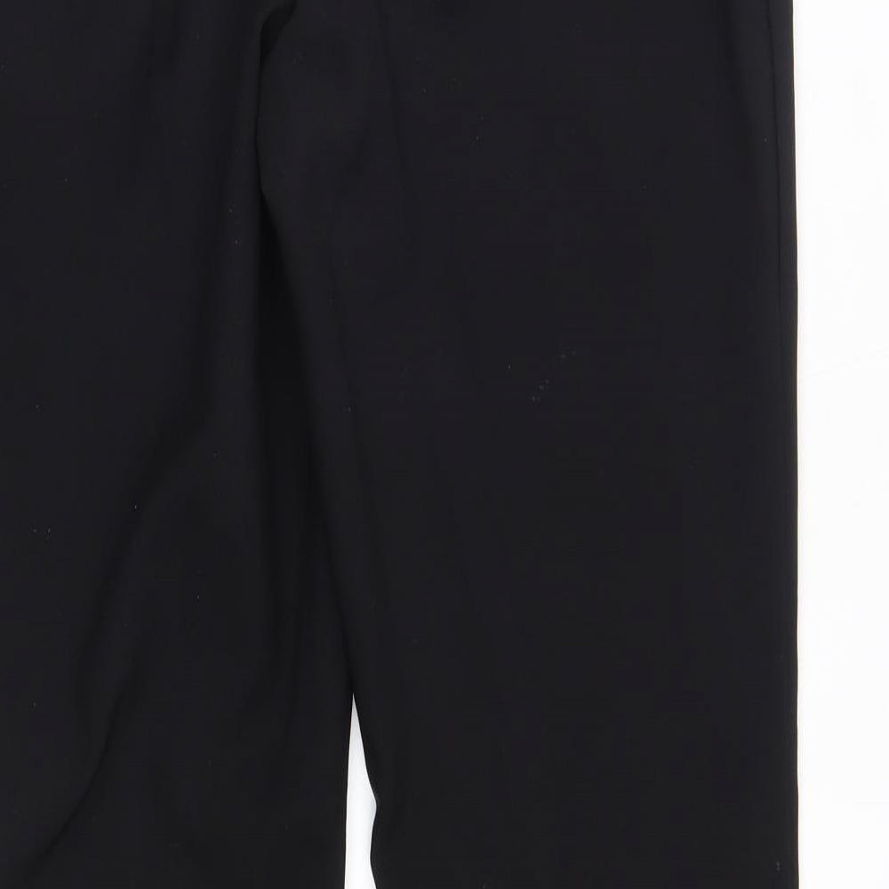 George Womens Black Trousers Size 10 L31 in