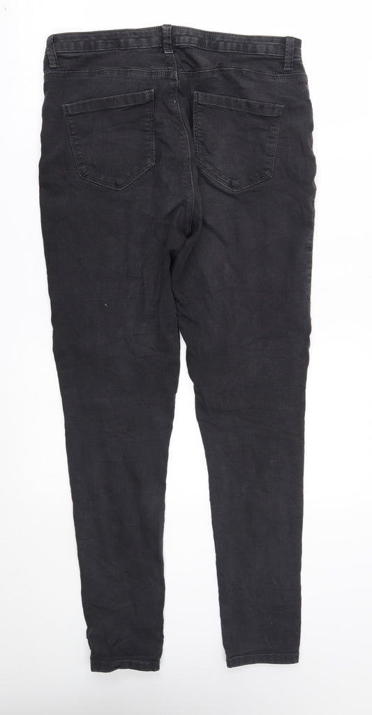 Clockhouse Womens Black   Skinny Jeans Size 12 L29 in