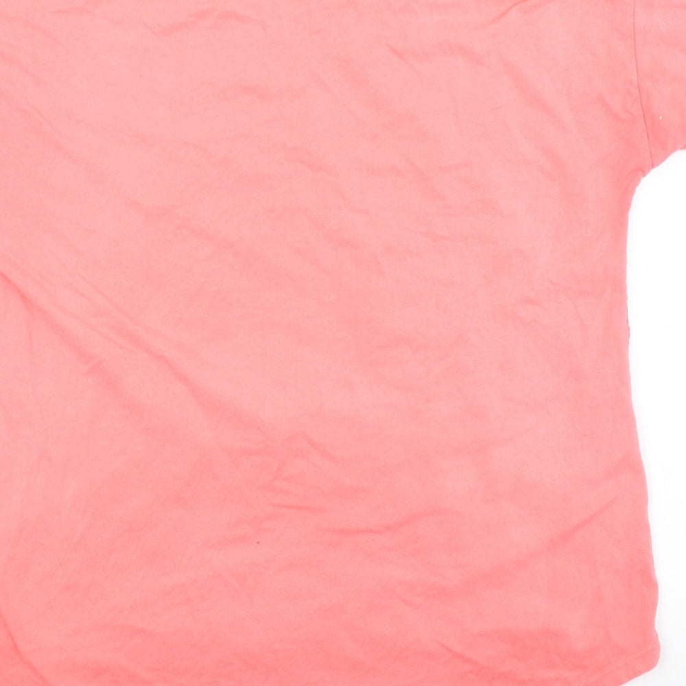 Womens UK Size Preworn Red Basic Blouse