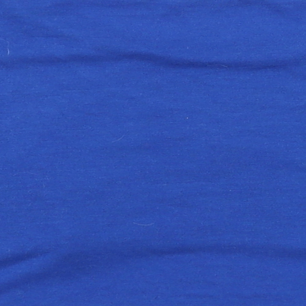 SheIn Womens Blue Cropped T-Shirt Size L