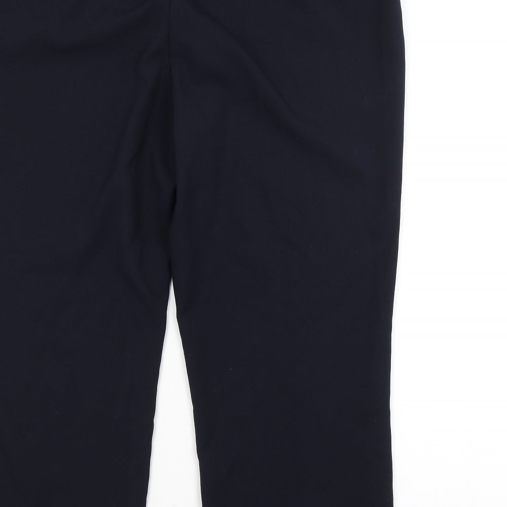 Bonmarché Womens Blue Trousers Size 18 L24 in