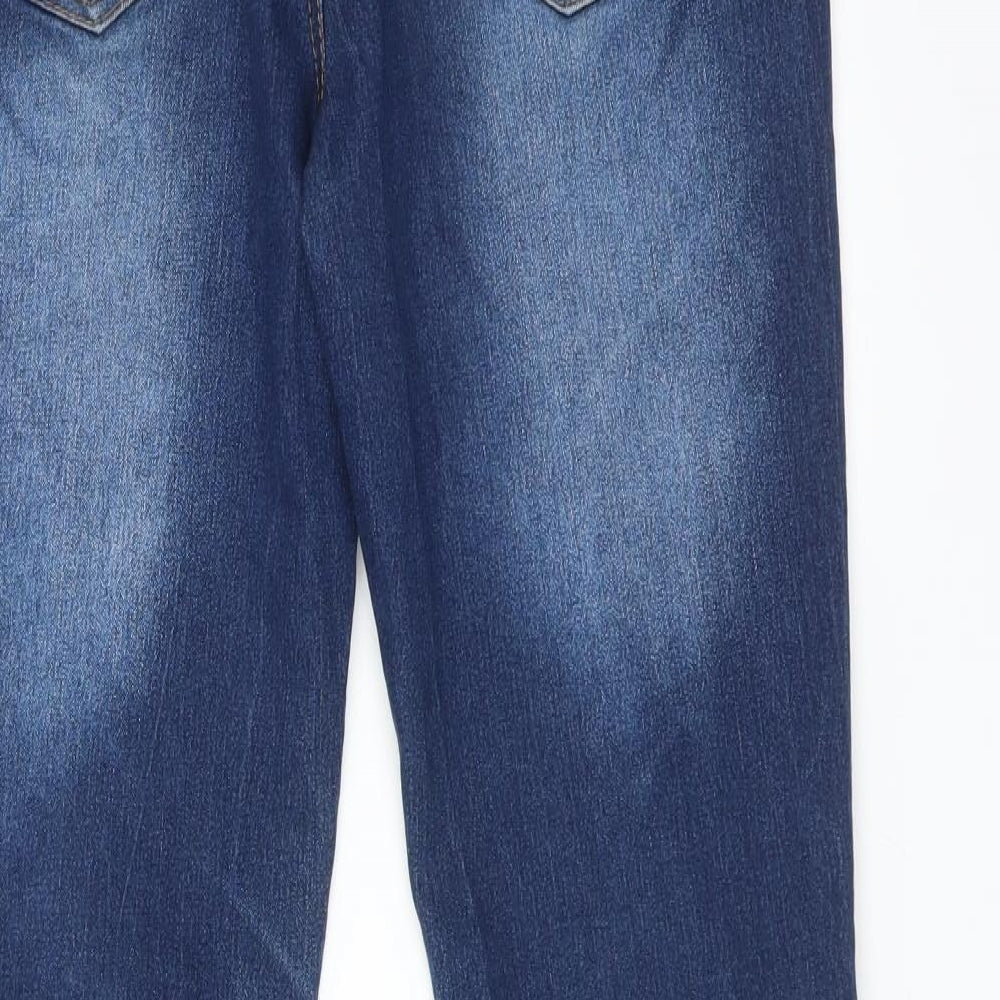 DENIM CO Womens Blue Skinny Jeans Size 10 L28 in