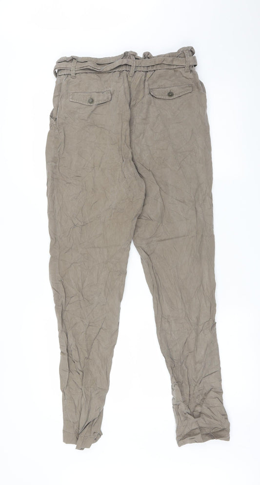 ESPIRIT Womens Green Trousers Size 10 L30 in