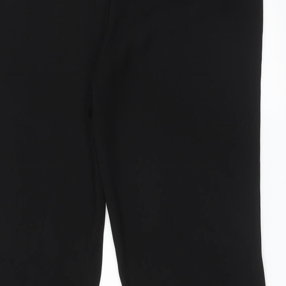 Womens UK Size 16 Savoir Regular Fit Black Trousers