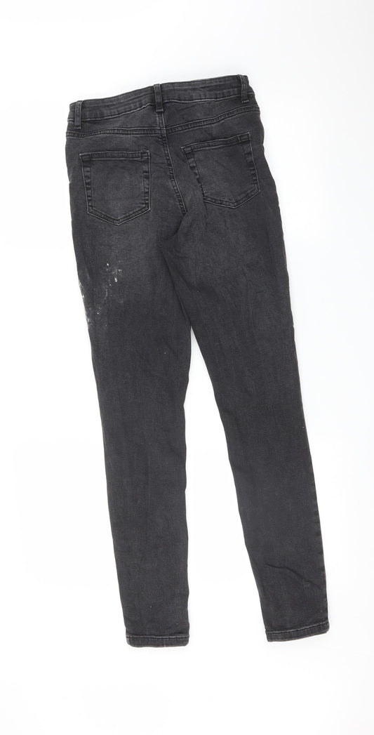 DENIM CO Womens Black Skinny Jeans Size 10 L27 in