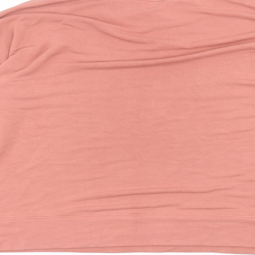 Womens UK Size 14 Marks and Spencer Pink Pullover Jumper