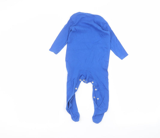 F&F Baby Blue Coverall One-Piece Size 6-9 Months