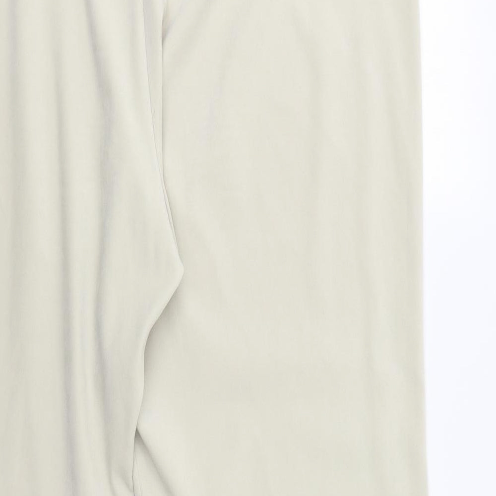 Womens UK Size 26 ELVI Regular Fit Beige Trousers
