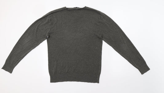 George Mens Green Pullover Jumper Size S
