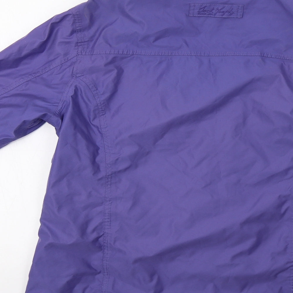 Jack Turply Womens Purple Jacket Coatigan Size 12