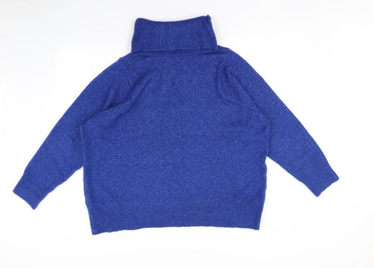 George Womens Blue Pullover Jumper Size M