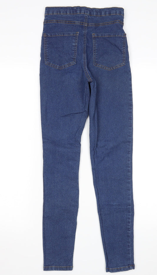 Denim Co Womens Blue Skinny Jeans Size 8 L28 in