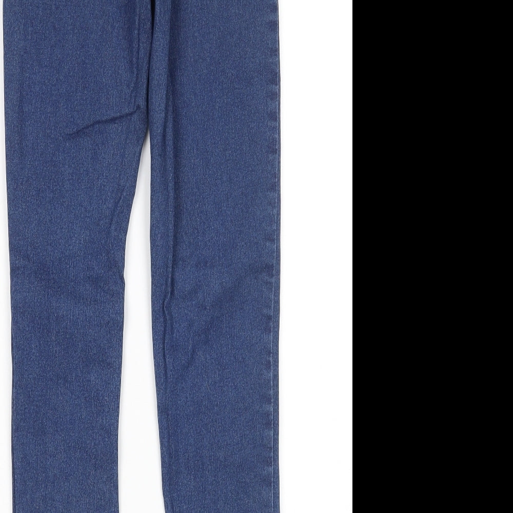 Denim Co Womens Blue Skinny Jeans Size 8 L28 in