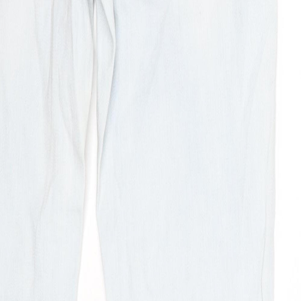 Womens UK Size 8 H&M Regular Fit Skinny Blue Jeans
