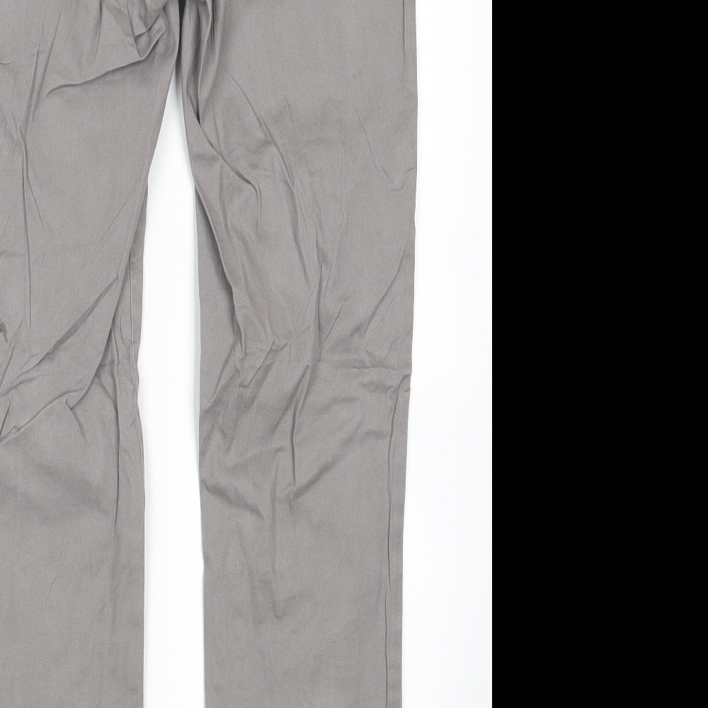 Womens UK Size 8 Lindex Regular Fit Skinny Grey Jeans