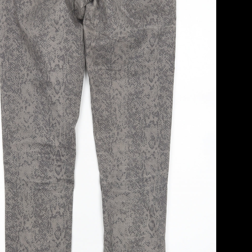 Womens UK Size 12 Tchibo Regular Fit Straight Grey Jeans