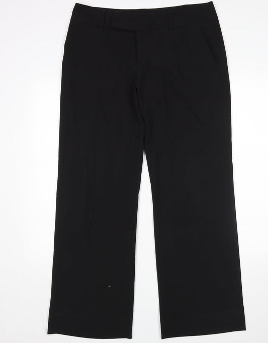 Womens UK Size 16 Mexx Regular Fit Black Trousers