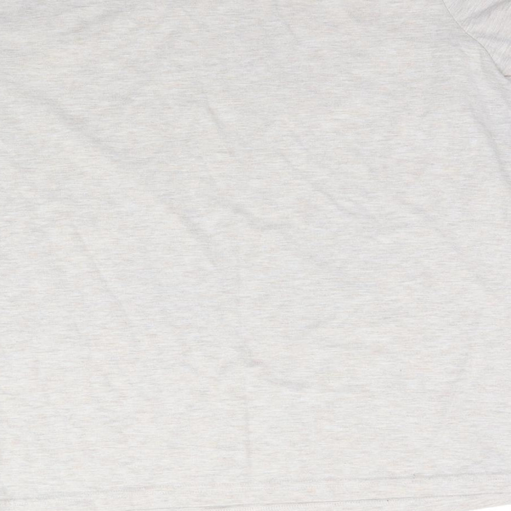 Bonmarché Womens Grey Basic T-Shirt Size 2 - Elephant