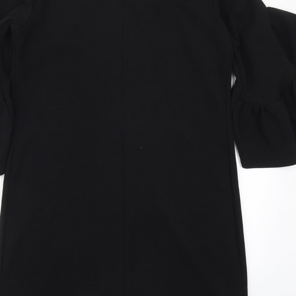 Dorothy Perkins Womens Black A-Line Size 10