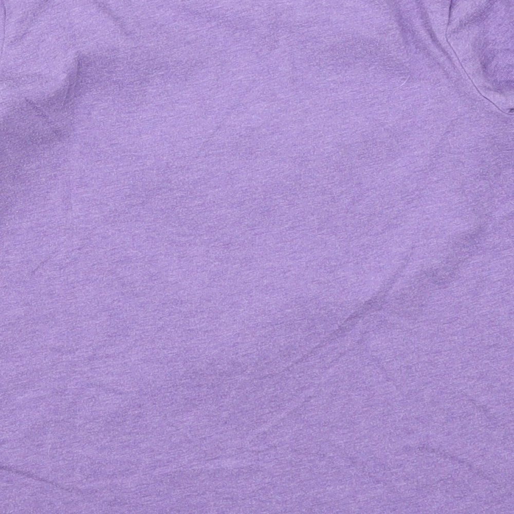 Topolino Girls Purple Basic T-Shirt Size 7 Years - Alpaca