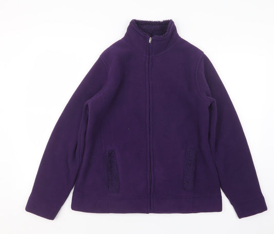 Womens UK Size 10 EWM Purple Jacket