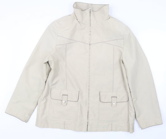 Womens UK Size M BM Beige Jacket