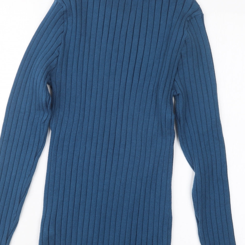 Abollria Womens Blue Pullover Jumper Size XL