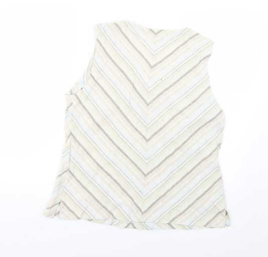 George Womens Multicoloured Striped Basic T-Shirt Size 18