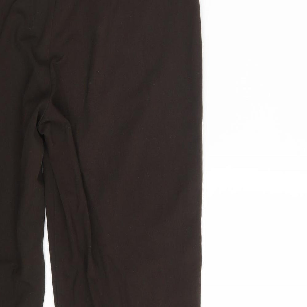 Kaleidoscope Womens Brown Trousers Size 16 L26 in