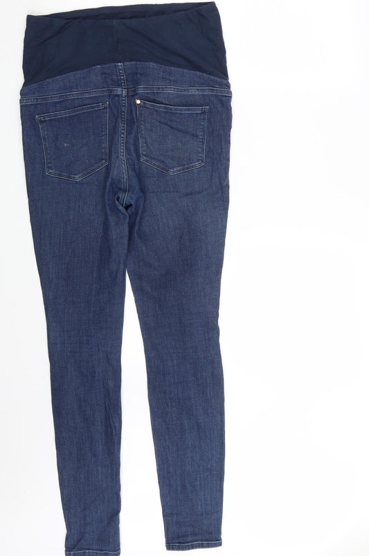 Womens UK Size M H&M Slim Fit Mom Blue Jeans