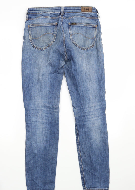 Lee Mens Blue Denim Skinny Jeans Size 30 in L29 in