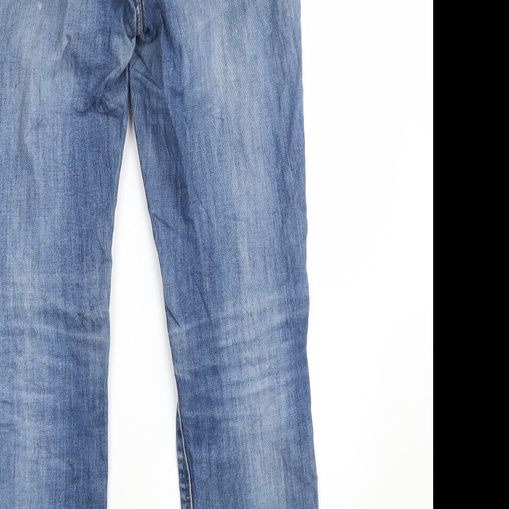 Lee Mens Blue Denim Skinny Jeans Size 30 in L29 in