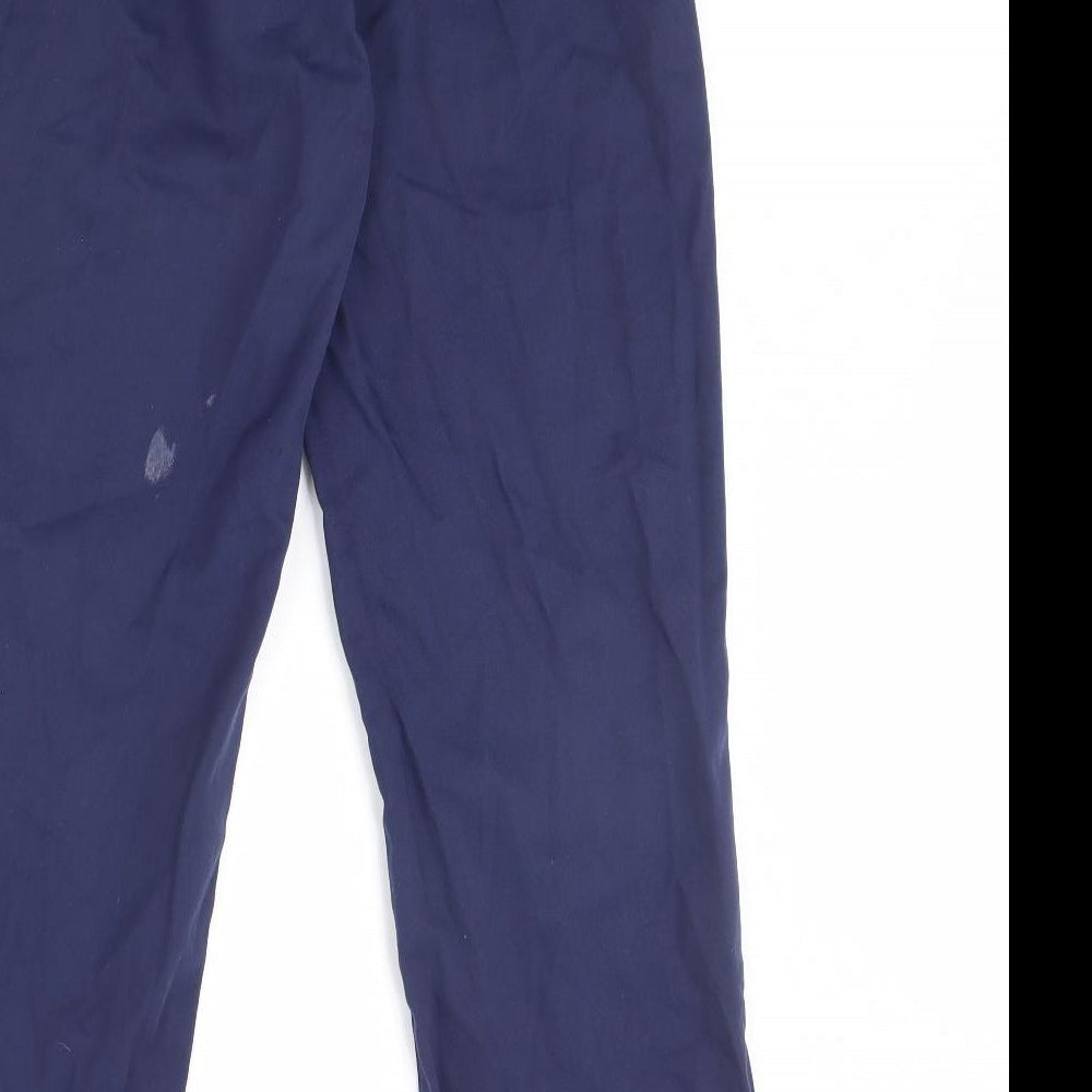 Autograph Womens Blue Trousers Size 10 L30 in
