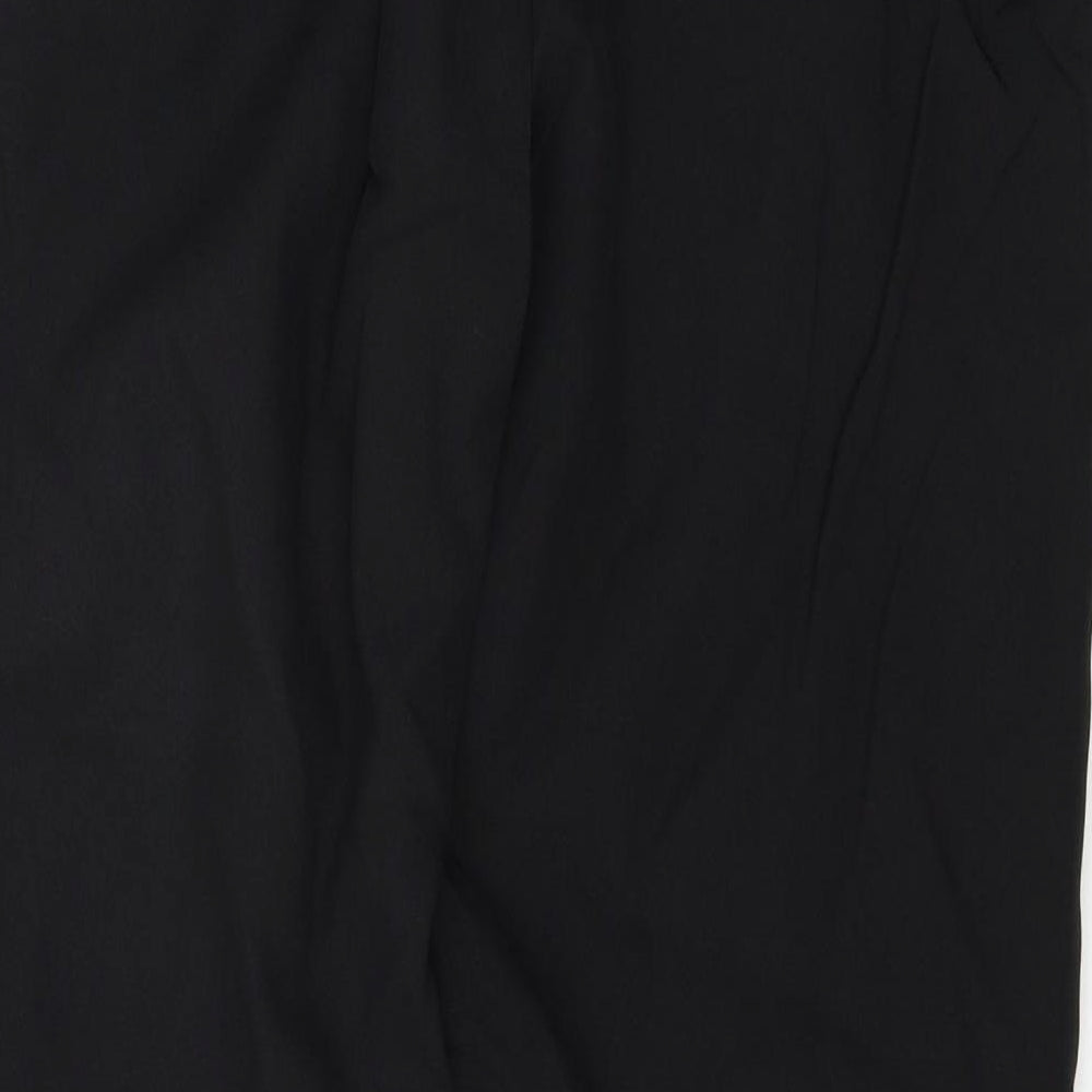 Womens UK Size 27 in Saira of Manchester Regular Fit Black Trousers