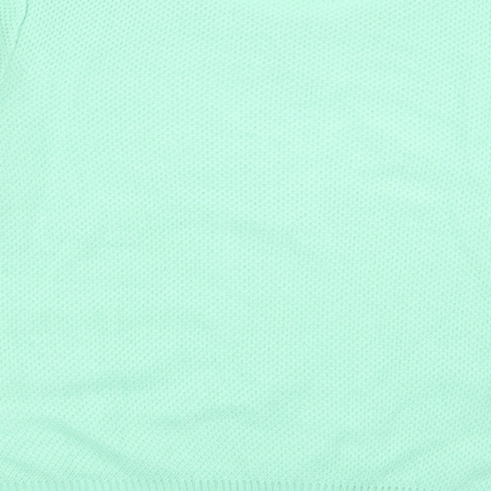 Womens UK Size 8 M&S Green Pullover Jumper