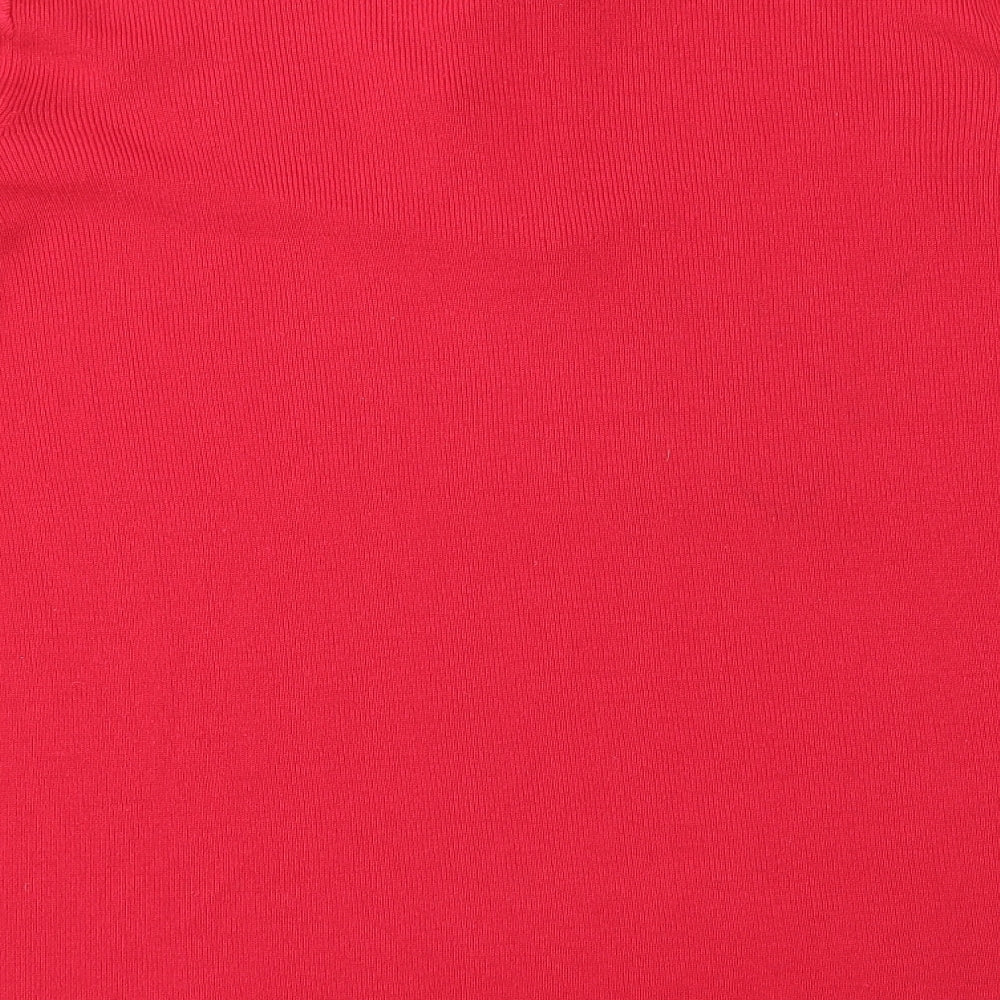 Womens UK Size 18 essence Red Pullover Jumper